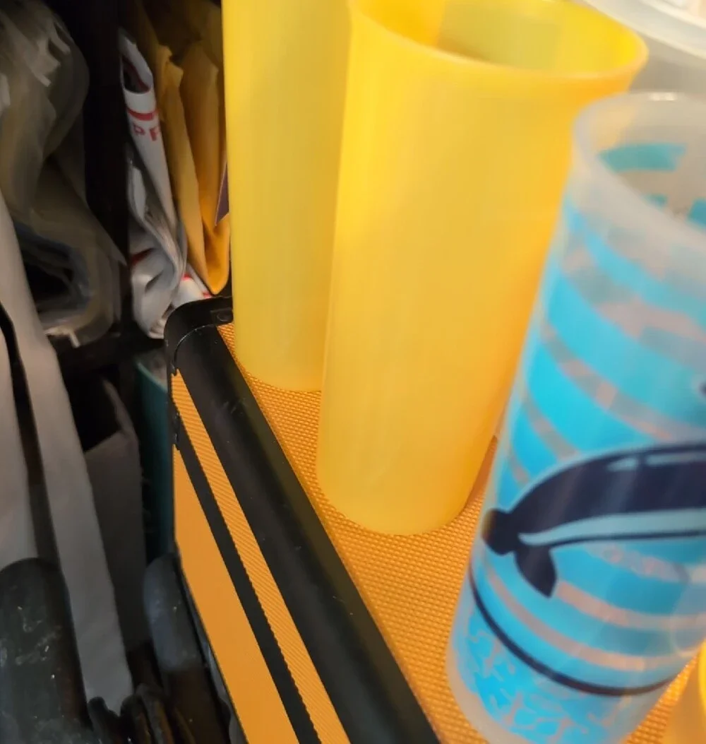 Vintage Tupperware Cups And Lids Bundle Lot Multi Color